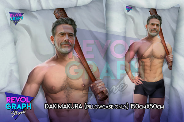 Dakimakura, Fullbody pillow case - Negan (The Walking Dead series) NSFW