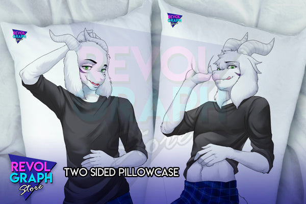 Dakimakura, Fullbody pillow case - Asriel Dreemurr in Pijamas (Undertale)