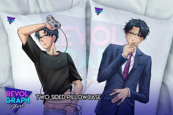 Dakimakura, Fullbody pillow case - Nifuji Hirotaka (Wotakoi)