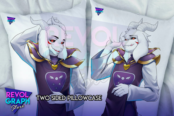 Dakimakura, Fullbody pillow case - Asriel Dreemurr Evil (Undertale)