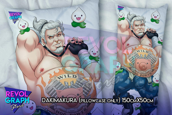 Dakimakura, Fullbody pillow case - Roadhog (Overwatch)
