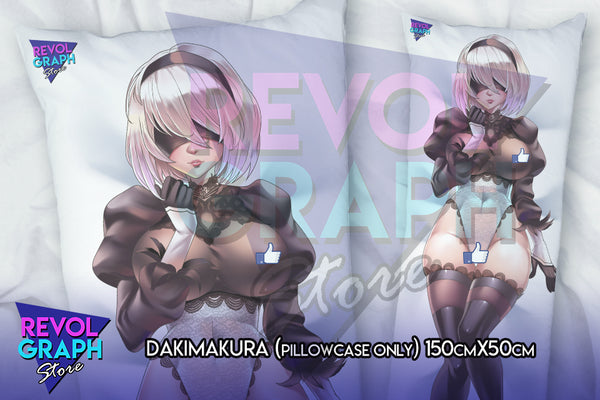 Dakimakura, Fullbody pillow case - 2b (Nier Automata) NSFW
