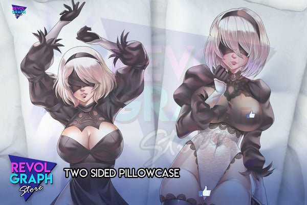 Dakimakura, Fullbody pillow case - 2b (Nier Automata) NSFW