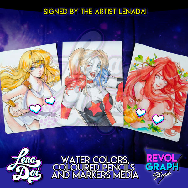 LENADAI TRADITIONAL ARTWORK #2- (7 pieces) Various