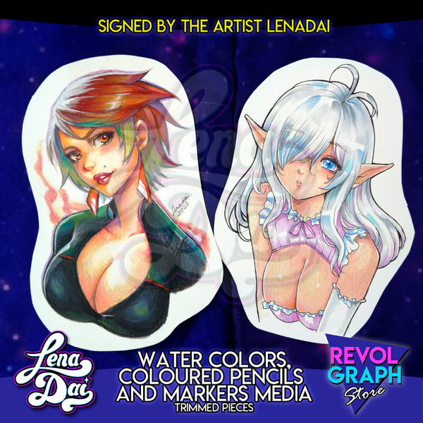 LENADAI TRADITIONAL ARTWORK #2- (7 pieces) Various