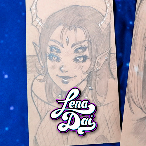 LENADAI TRADITIONAL ARTWORK #2- (7 pieces) Various