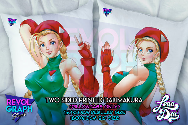 Dakimakura, Fullbody pillow case - Cammy (Street Fighter II)