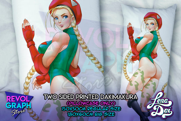 Dakimakura, Fullbody pillow case - Cammy (Street Fighter II)