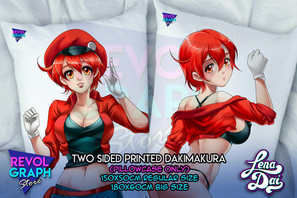 Dakimakura, Fullbody pillow case - Erythrocyte (Cells at work)