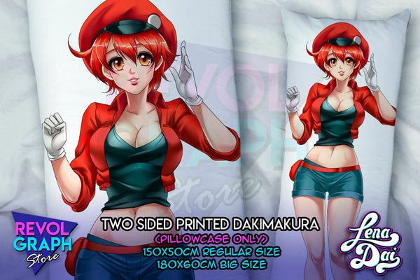 Dakimakura, Fullbody pillow case - Erythrocyte (Cells at work)