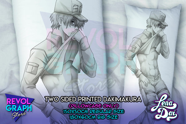 Dakimakura, Fullbody pillow case - Leucocyte (Cells at work)