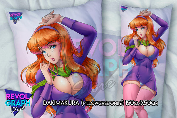 Dakimakura, Fullbody pillow case - Velma and Daphne (Scooby Doo) NSFW