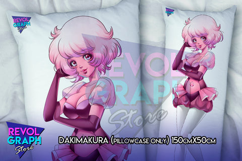 Dakimakura, Fullbody pillow case - Pink diamond pinup (Steven Universe)