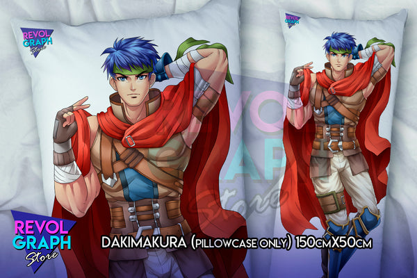 Dakimakura, Fullbody pillow case - Ike (Fire Emblem Path of Radiance) NSFW