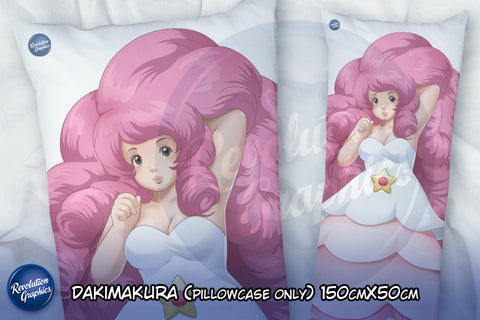 Dakimakura, Fullbody pillow case - Rose Quartz pinup (Steven Universe)