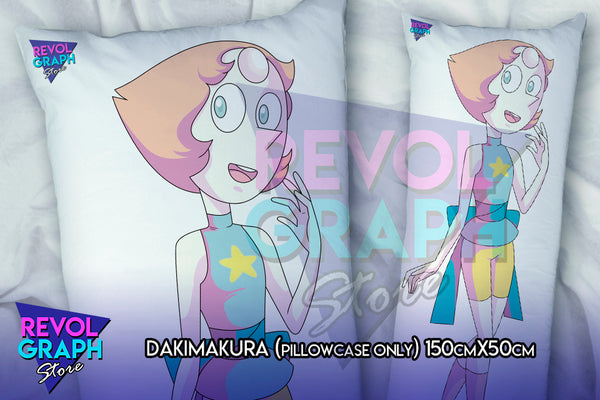 Dakimakura, Fullbody pillow case - Pearl (Steven Universe) two side printed