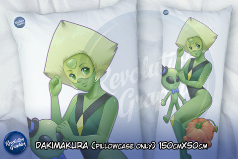 Dakimakura, Fullbody pillow case - Peridot pinup (Steven Universe)