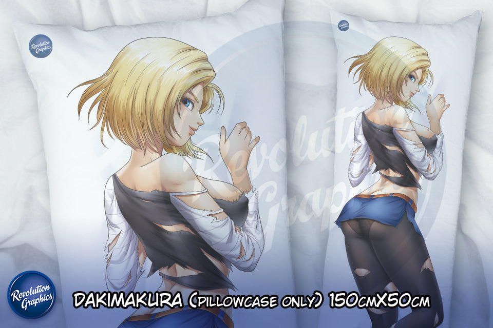 Dakimakura Fullbody pillow case C18 Dragon Ball Z 2 sides printed Revolgraph Store