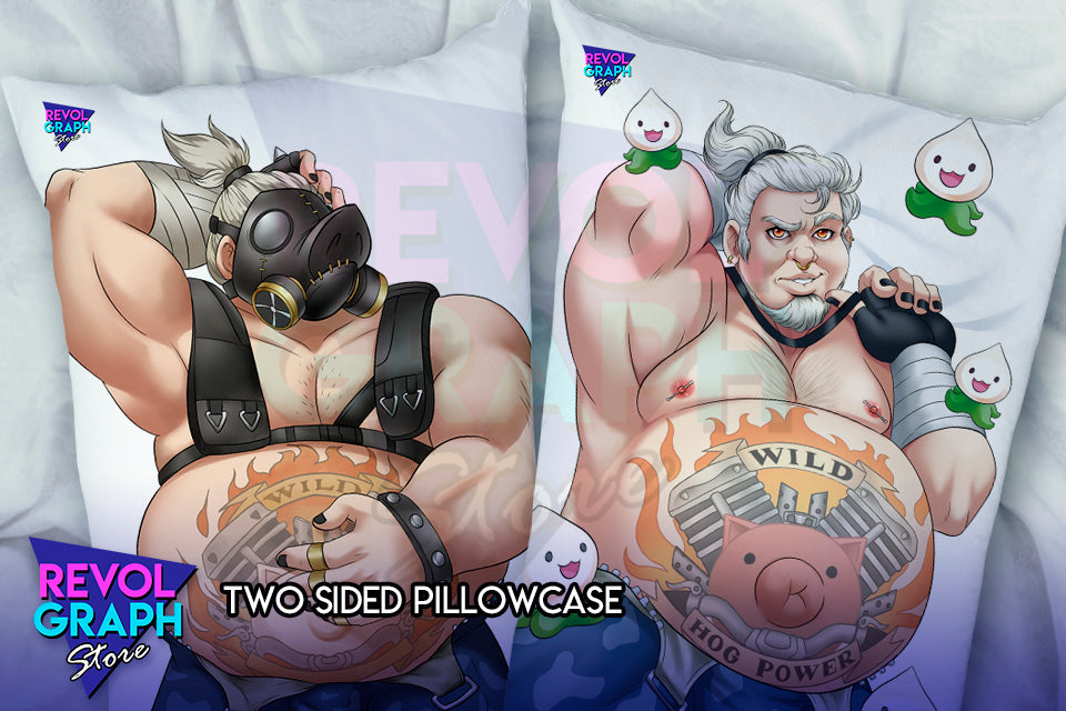 Dakimakura, Fullbody pillow case - Roadhog (Overwatch)