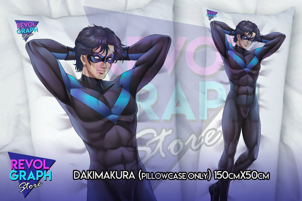 Dakimakura, Fullbody pillow case - Nightwing (DC) NSFW