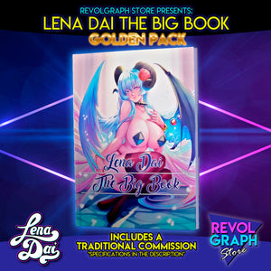 Lena Dai The Big Book - artbook (R18) - GOLDEN PACK